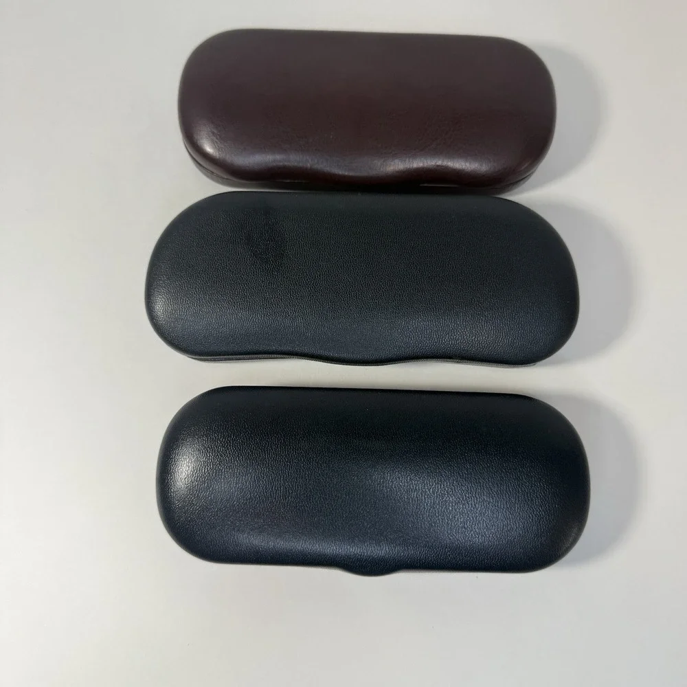 3 Pack‎ Glasses Case Hard Shell Eye Glass Case Glasses Holder Pocket Portable